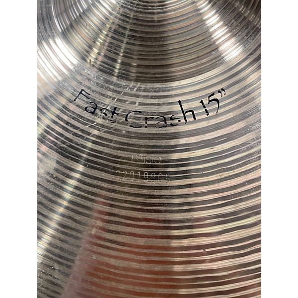 Used Paiste 15in Signature Fast Crash Cymbal