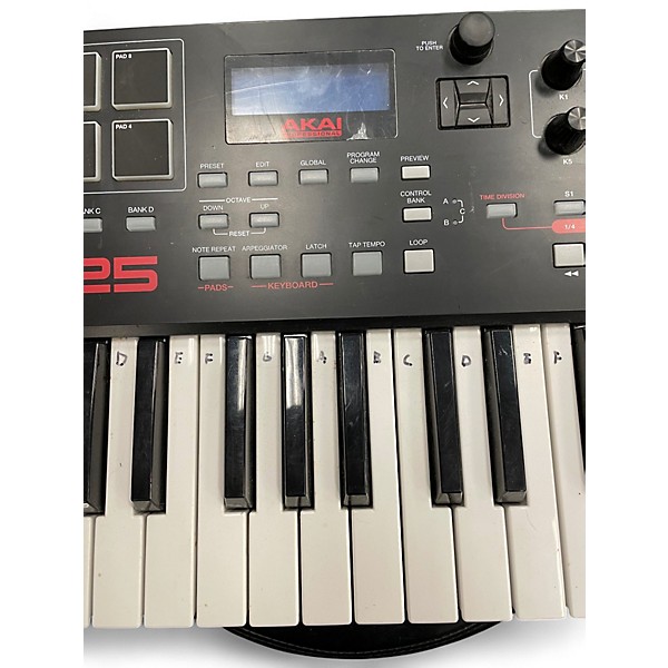 Used Akai Professional MPK225 25-Key MIDI Controller