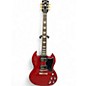 Used Gibson 1961 Reissue SG VINTAGE CHERRY Solid Body Electric Guitar thumbnail