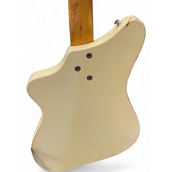 Vintage 1960s Alamo FIESTA CREME Solid Body Electric Guitar