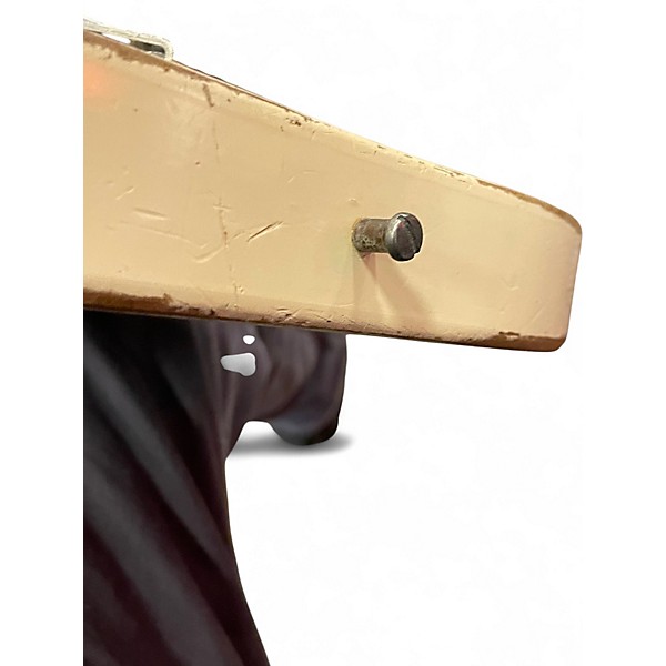 Vintage 1960s Alamo FIESTA CREME Solid Body Electric Guitar