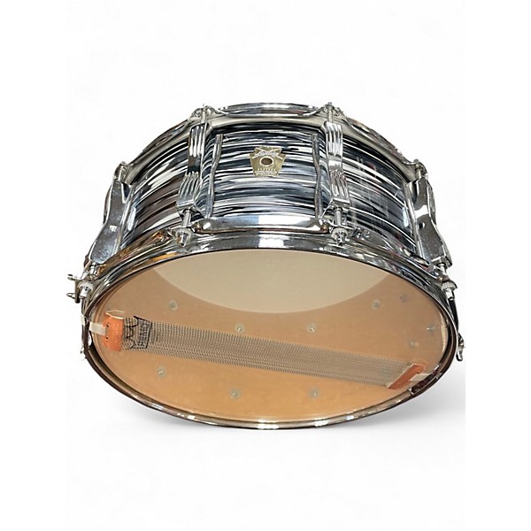Used Ludwig 6.5X14 CLASSIC MAPLE SNARE BLACK OYSTER Drum