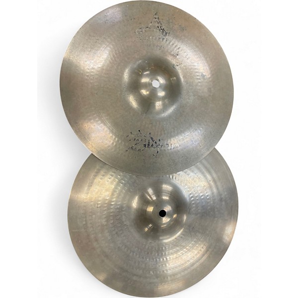 Used Zildjian 13in A Custom Hi Hat Pair Cymbal