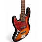Used Squier Vintage Modified Jazz Bass Left Handed 3 Color Sunburst Electric Bass Guitar