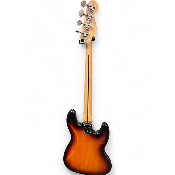 Used Squier Vintage Modified Jazz Bass Left Handed 3 Color Sunburst Electric Bass Guitar
