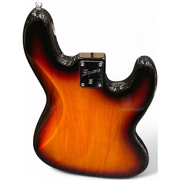 Used Squier Vintage Modified Jazz Bass Left Handed 3 Color Sunburst Electric Bass Guitar