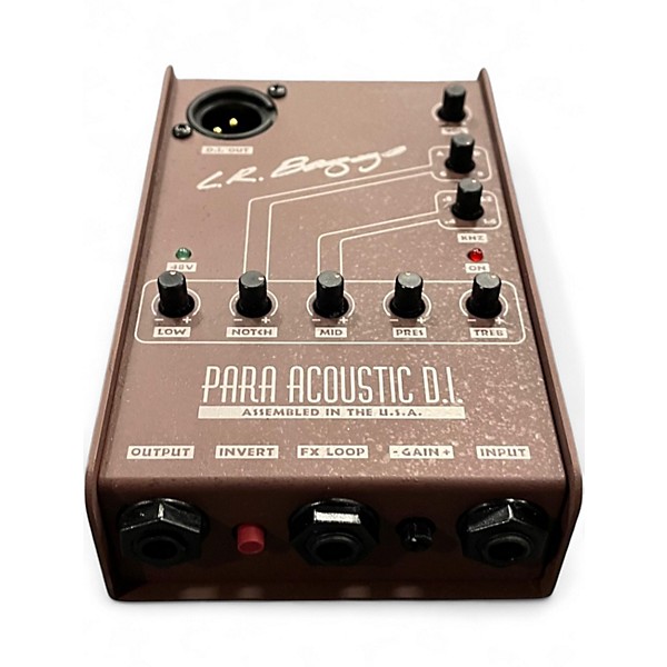 Used LR Baggs Para Acoustic DI Direct Box Pre With EQ Direct Box