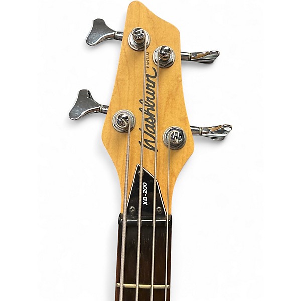 Used Washburn XB200-MR BANTAM BASS Metallic Red Electric Bass Guitar