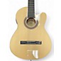 Used Lucero LC100CE Natural Classical Acoustic Electric Guitar