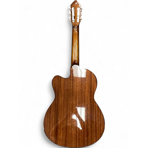 Used Lucero LC100CE Natural Classical Acoustic Electric Guitar