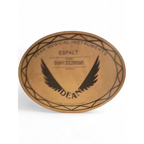 Used Dean AXS Exotic Gloss Spalt Maple Acoustic Electric Guitar