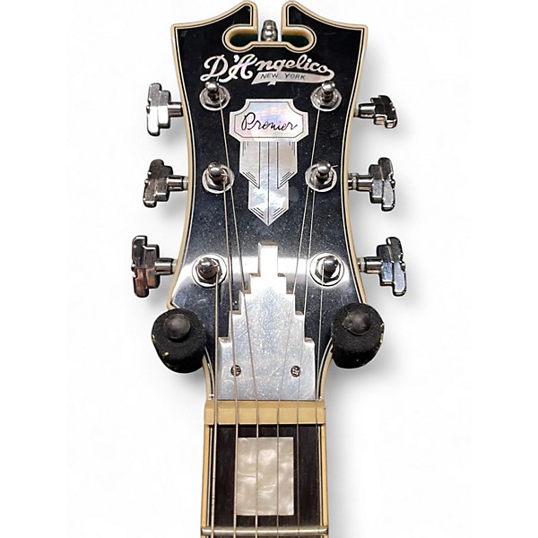 Used D'Angelico Premier DC Mini Lake Placid Blue Hollow Body Electric Guitar