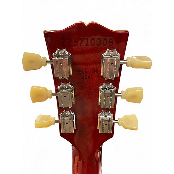 Used Gibson Les Paul Standard '50s Figured Top Heritage Cherry Sunburst Solid Body Electric Guitar