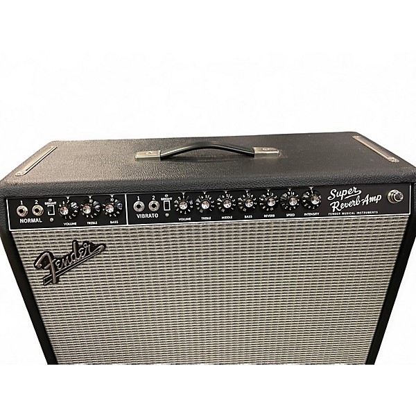 Used Fender Tone Master Super Reverb 45W 4x10 Guitar Combo Amp