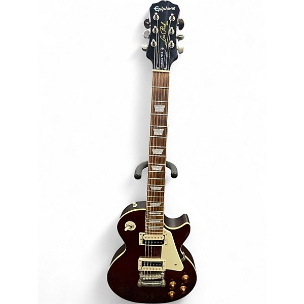 Used Epiphone Les Paul Traditional PRO II Red Solid Body Electric Guitar