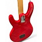 Used Ernie Ball Music Man Stingray Special 4 H Ebony Fingerboard Ghost Pepper Red Electric Bass Guitar