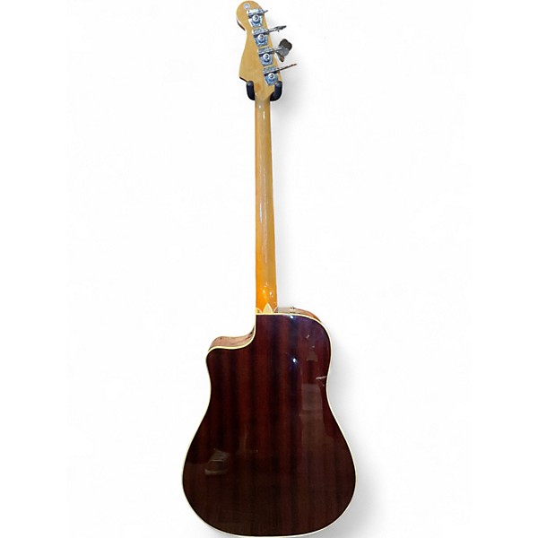 Used Fender Kingman 4-String 3 Color Sunburst Acoustic Bass Guitar