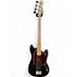Used Fender Mustang Bass Black Electric Bass Guitar thumbnail