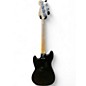 Used Fender Mustang Bass Black Electric Bass Guitar