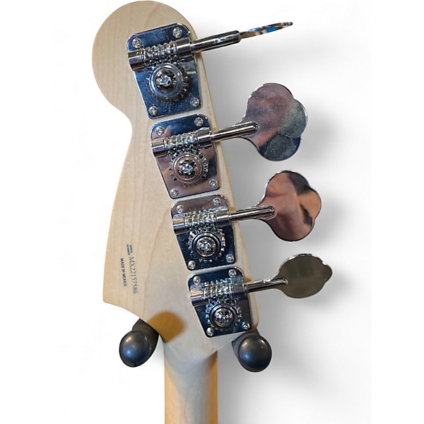 Used Fender Mustang Bass Black Electric Bass Guitar