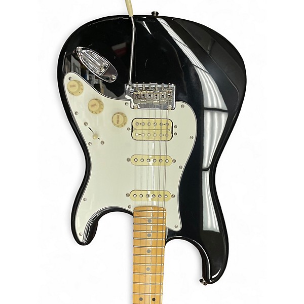 Used Fender Player II Stratocaster HSS Black Solid Body Electric Guitar