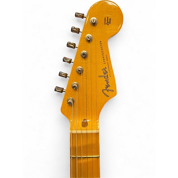 Used Fender Artist Series Eric Johnson Stratocaster Black Solid Body Electric Guitar