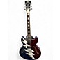 Used D'Angelico EX-DC/SP Left Handed Red White and Blue Electric Guitar thumbnail
