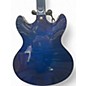 Used D'Angelico EX-DC/SP Left Handed Red White and Blue Electric Guitar