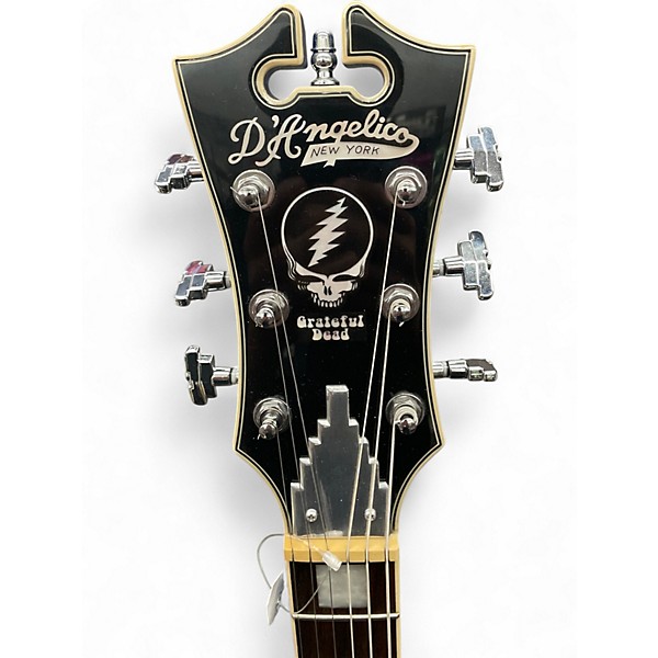 Used D'Angelico EX-DC/SP Left Handed Red White and Blue Electric Guitar