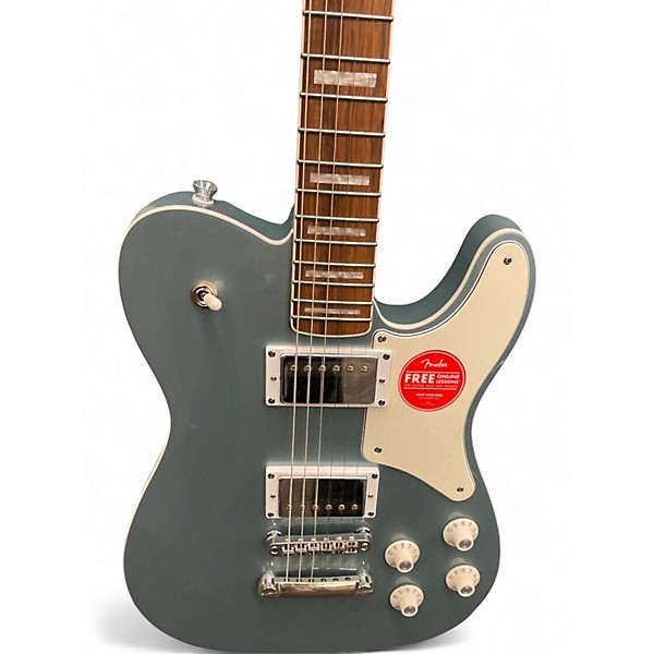 Used 2025 Squier Paranormal Trouble Maker Telecaster Ice Blue Metallic Solid Body Electric Guitar