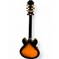 Used Epiphone Dot Deluxe Flametop 2 Color Sunburst Hollow Body Electric Guitar
