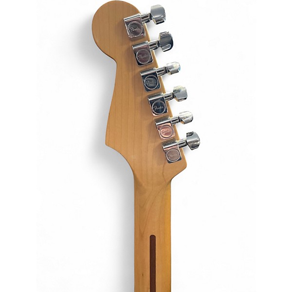 Used 2002 Fender Mexican Standard Stratocaster 3 Color Sunburst Solid Body Electric Guitar