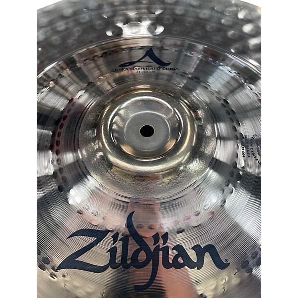 Used Zildjian 21in A ultra hammered china Cymbal