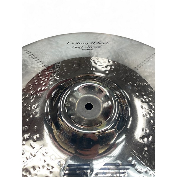 Used Zildjian 19in K Custom Hybrid Trash Smash Cymbal