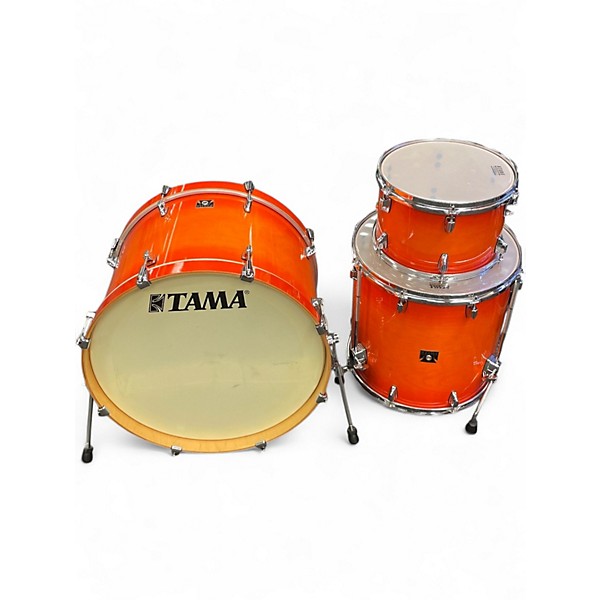Used TAMA 3 Piece Superstar classic Orange Drum Kit