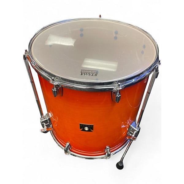 Used TAMA 3 Piece Superstar classic Orange Drum Kit