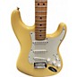 Used Fender Player Stratocaster YELLOW Solid Body Electric Guitar
