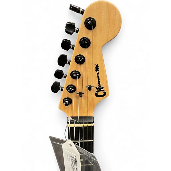 Used Charvel Pro Mod San Dimas HSS HT Black Solid Body Electric Guitar