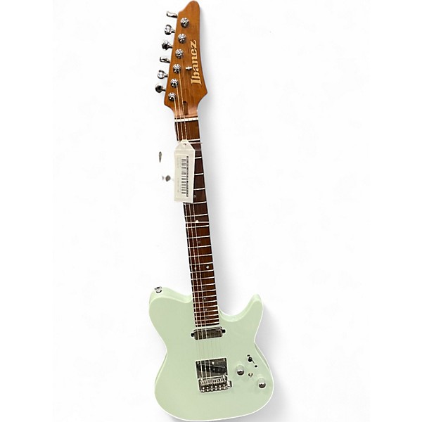 Used Ibanez AZS2200 Mint Green Solid Body Electric Guitar