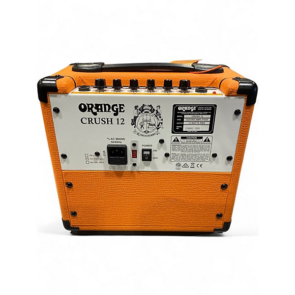 Used Orange Amplifiers Crush 12 Guitar Combo Amp