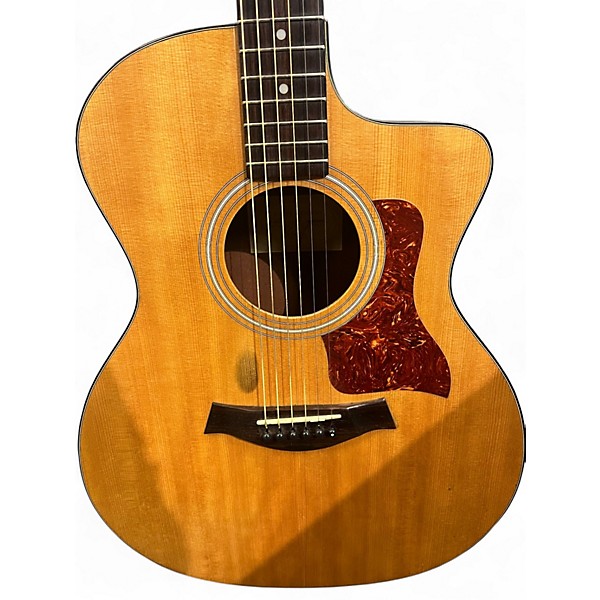 Used Taylor 114CE Natural Acoustic Electric Guitar