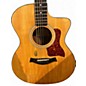 Used Taylor 114CE Natural Acoustic Electric Guitar