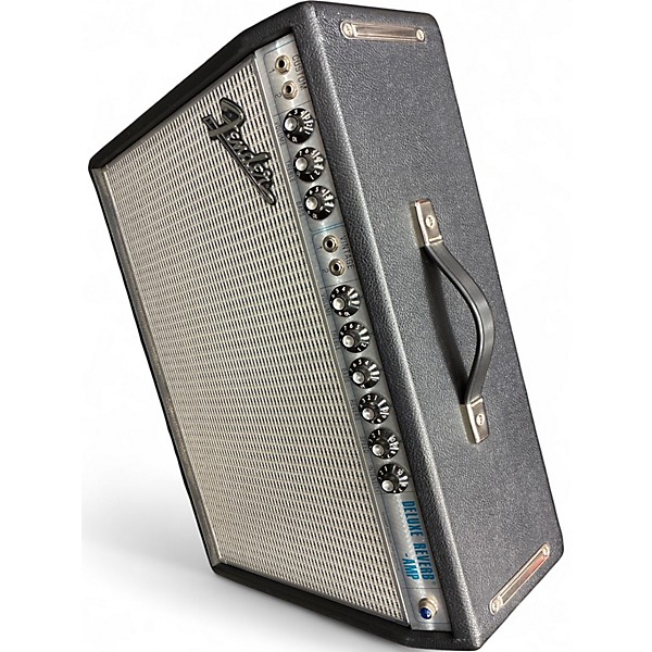 Used Fender 1968 Custom Deluxe Reverb 22W 1x12 Tube Guitar Combo Amp