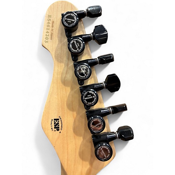 Used ESP E-II SN-II NEBULA BURST Solid Body Electric Guitar