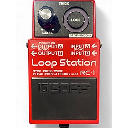 Used BOSS RC1 Loop Station Pedal