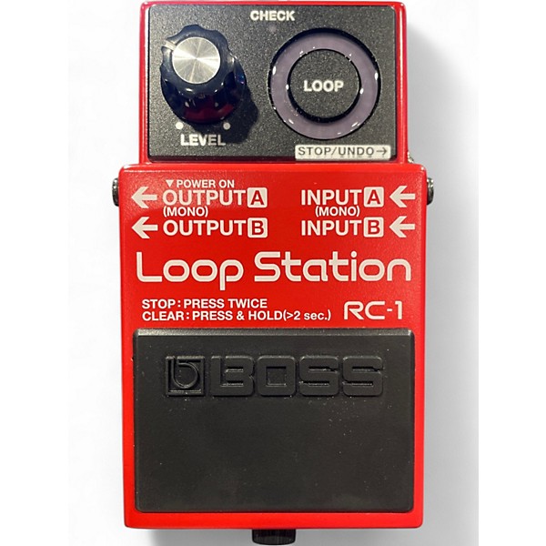 Used BOSS RC1 Loop Station Pedal