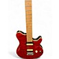 Used OLP Axis Quilted Maple Trans Red Solid Body Electric Guitar