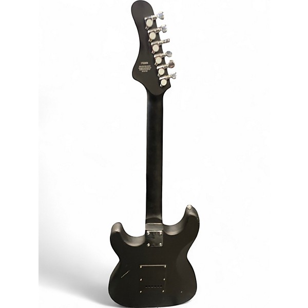 Used HardLuck Kings Bombshell Satin Black Solid Body Electric Guitar