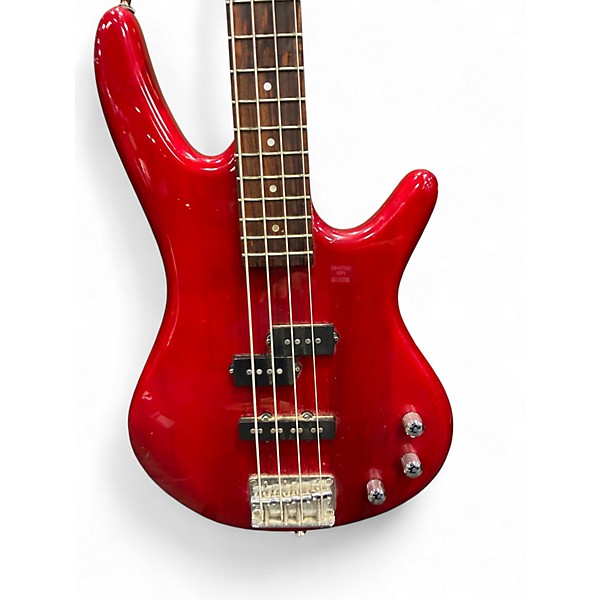 Used Ibanez GSR200 Candy Apple Red Electric Bass Guitar