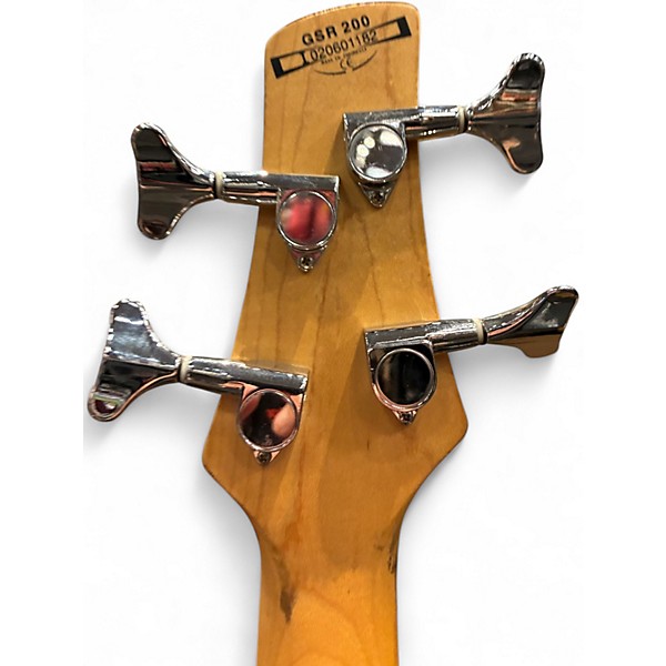 Used Ibanez GSR200 Candy Apple Red Electric Bass Guitar